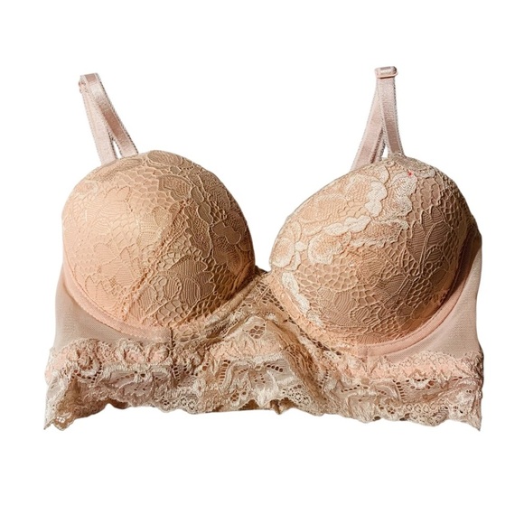 Ardene Other - Ardene S Cream Pink Lace Bra